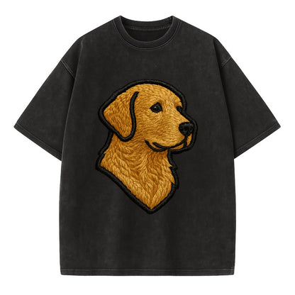 Chesapeake Bay Retriever - Modern retrie - Vintage T-shirt - Black