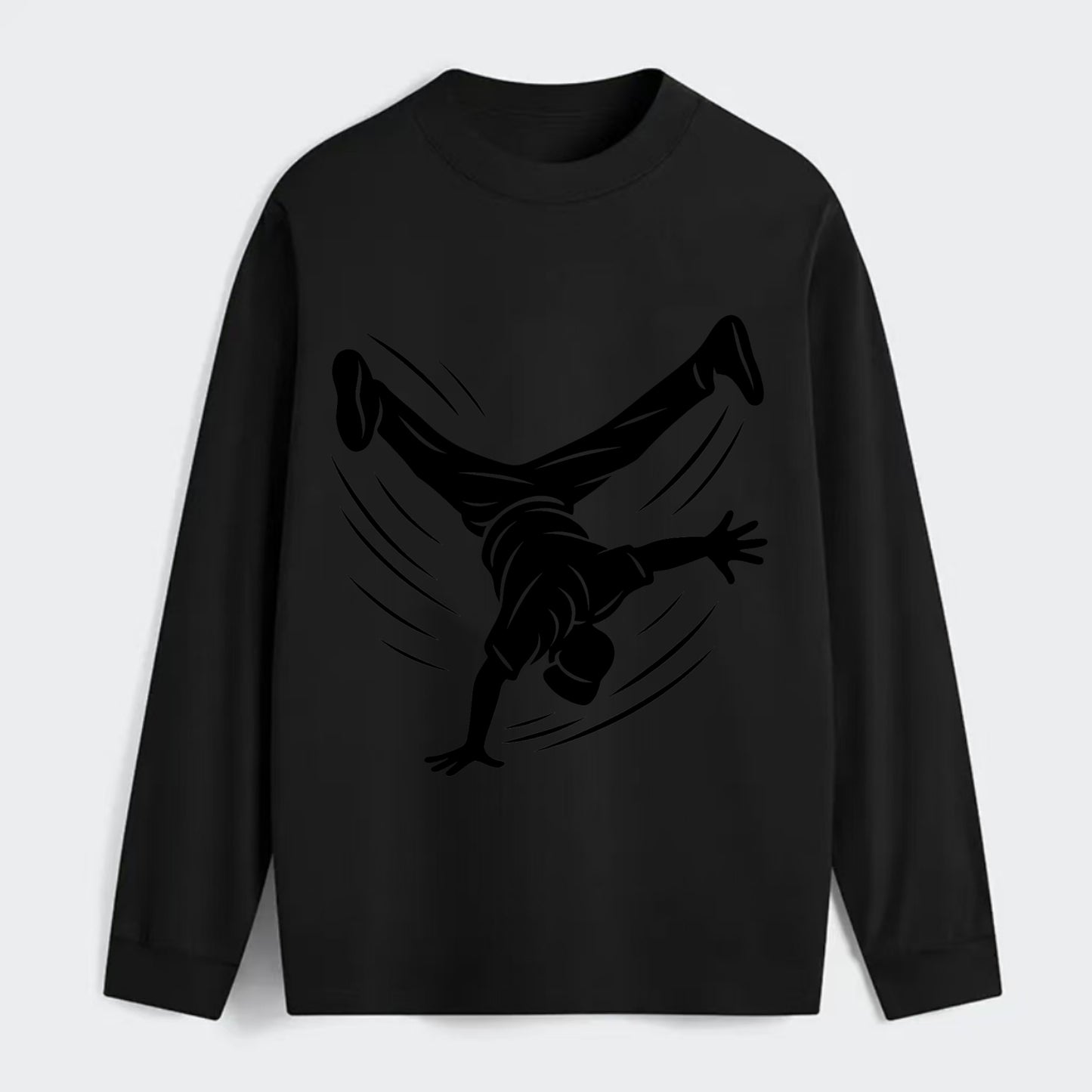 Breakdancer windmill move - Classic Long Sleeve Shirt - Black