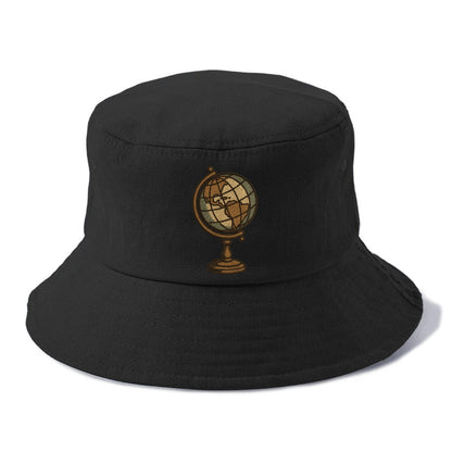 Globe  - Bucket Hat - Black