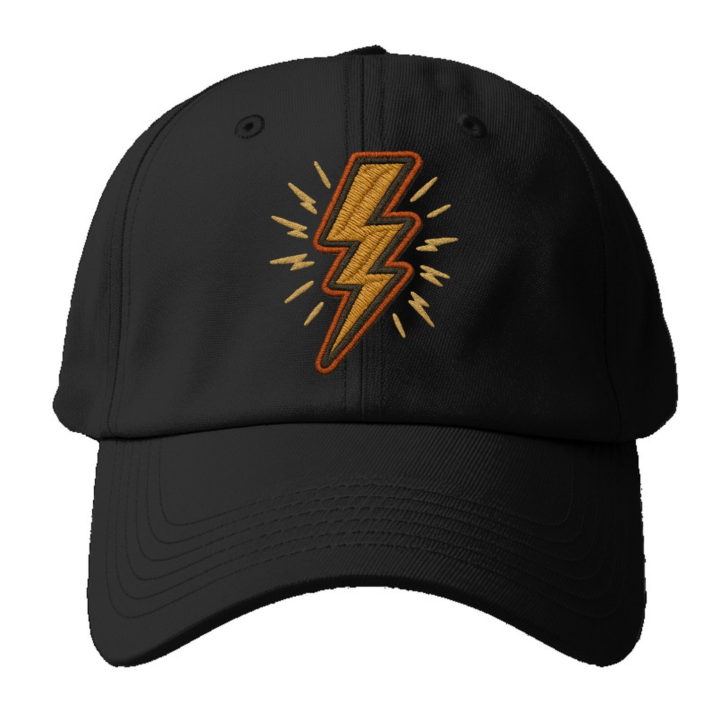 Lightning Bolt  - Baseball Cap - Black