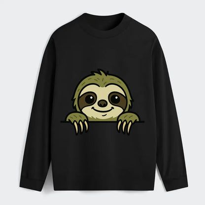 Sloth  - Classic Long Sleeve Shirt - Black