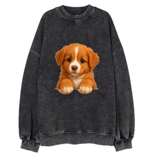 Nova Scotia Duck Tolling Retriever  - Vi - Vintage Sweatshirt