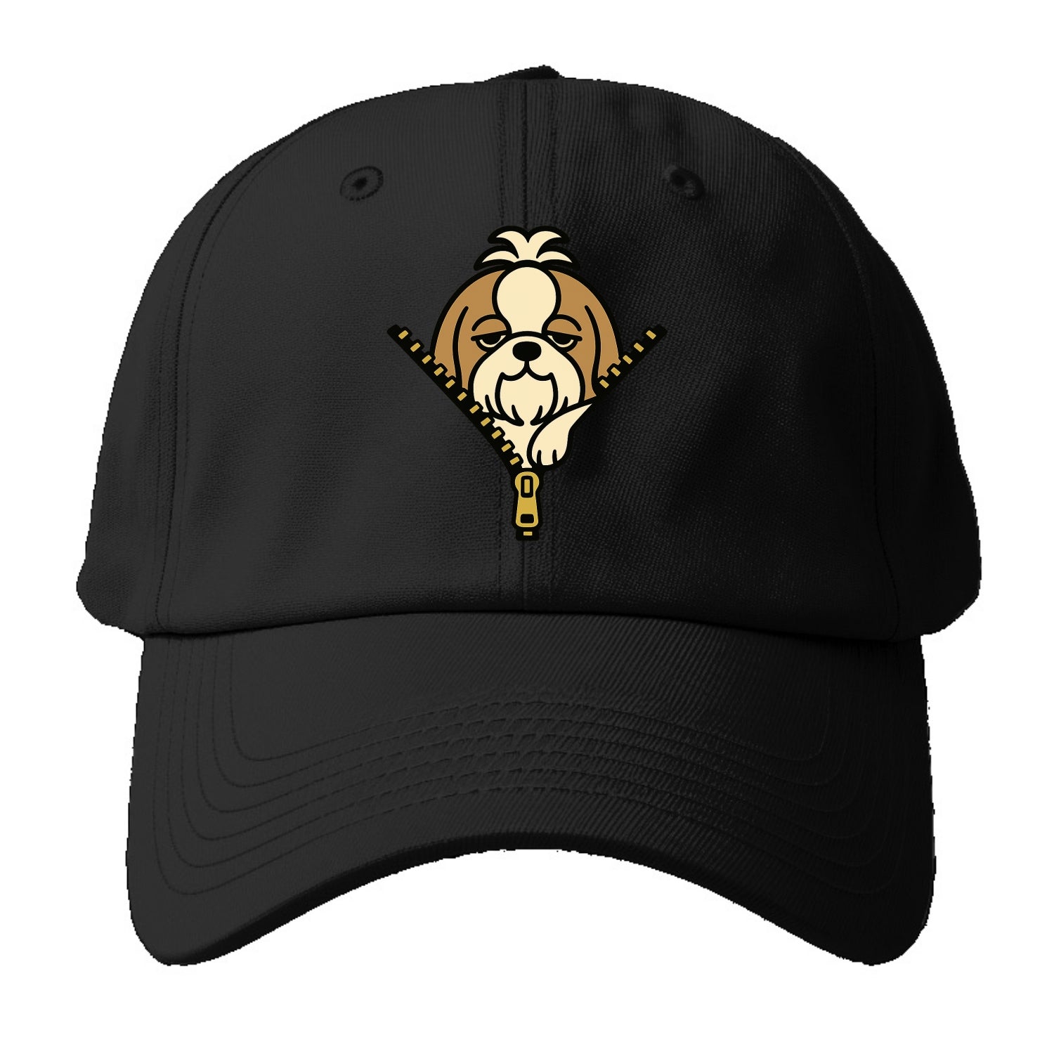 Shih Tzu - Baseball Cap - Black