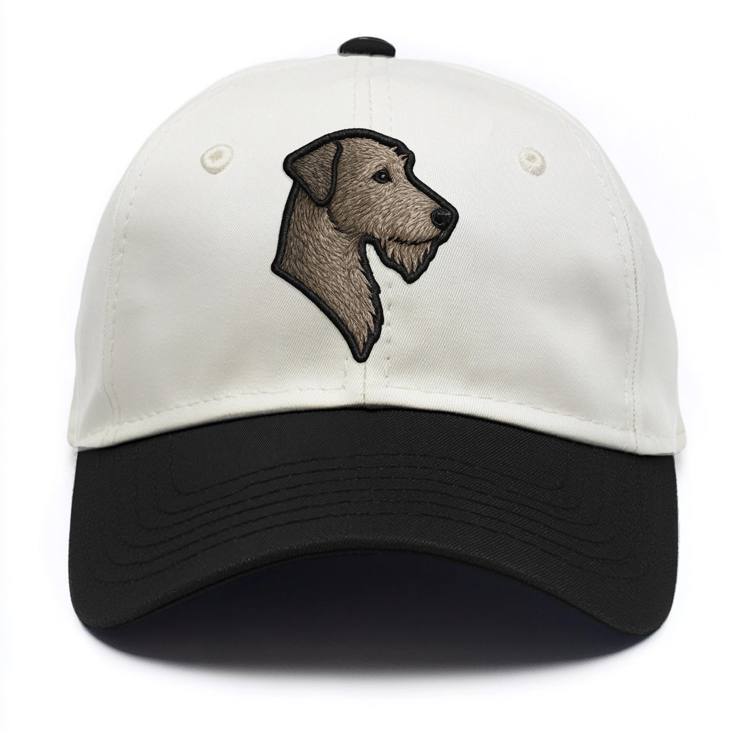 Irish Wolfhound - Modern gentle giant lo - Two Tone Cap - Black