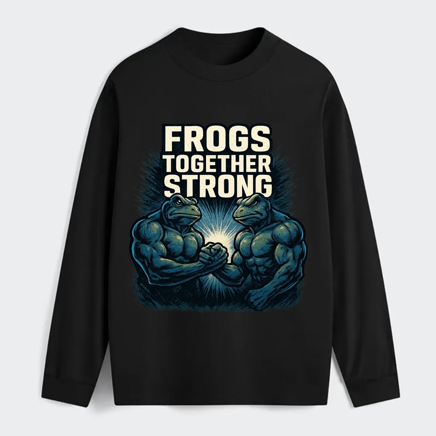 Frogs Together Strong 4 - Classic Long Sleeve Shirt - Black
