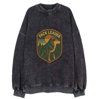 Pack Leader  - Vintage Sweatshirt - Black