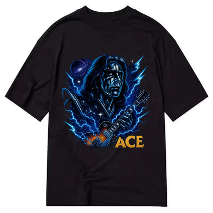 Cosmic Chrome Portrait - Classic T-shirt - Black