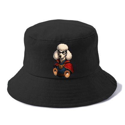 Poodle Doctor Strange  - Bucket Hat - Black
