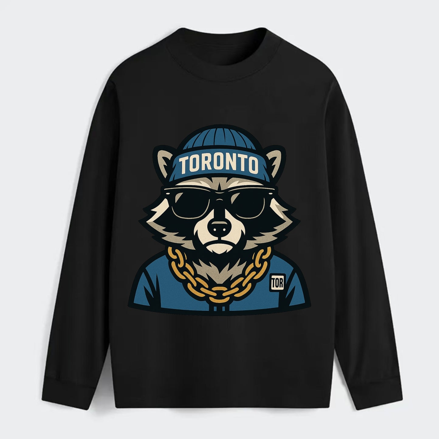Toronto Raccoon - Classic Long Sleeve Shirt - Black
