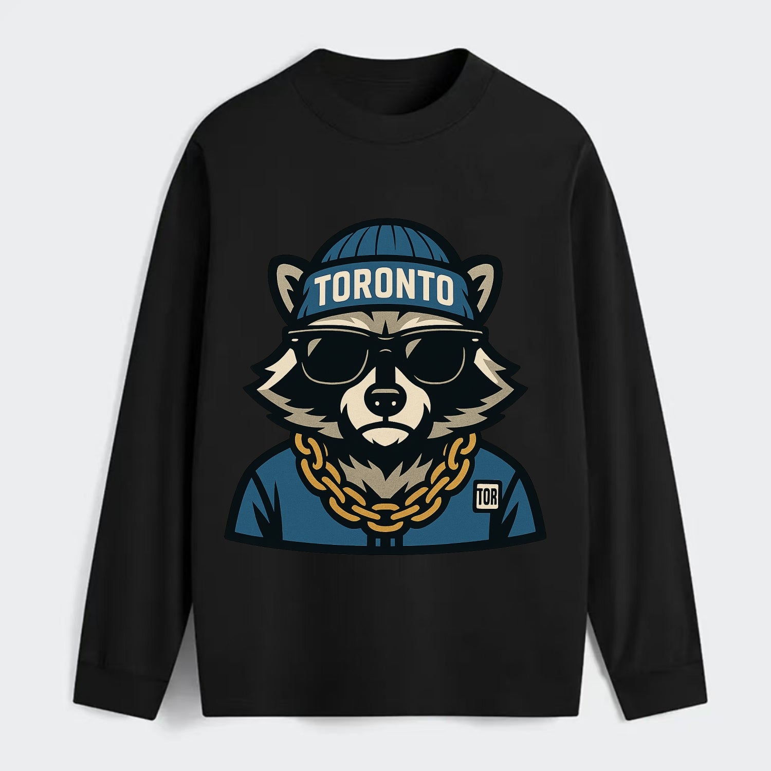 Toronto Raccoon - Classic Long Sleeve Shirt - Black