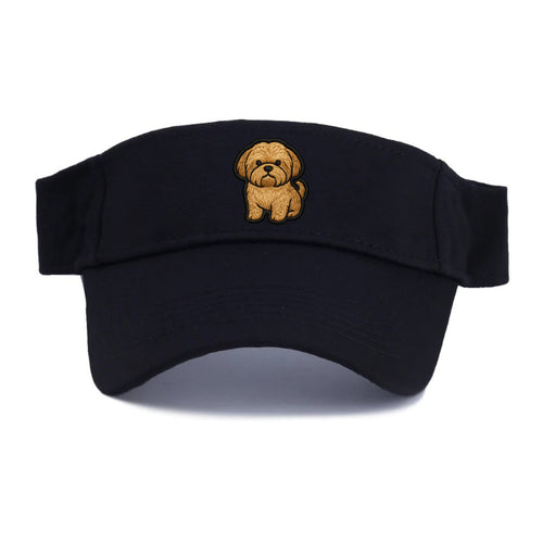 Shih Tzu - Minimalist fluffy design with - Visor