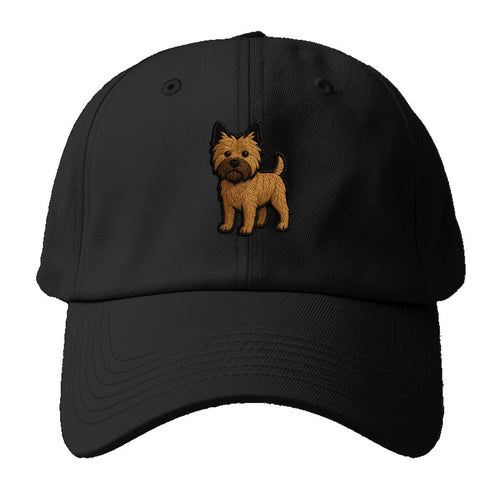 Cairn Terrier - Modern shaggy design wit - Baseball Cap For Big Heads