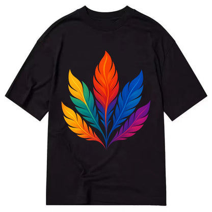 Phoenix Feathers - Each feather a differ - Classic T-shirt - Black