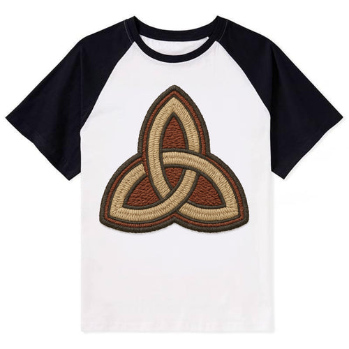 Trinity Knot  - Contrast Raglan T-shirt