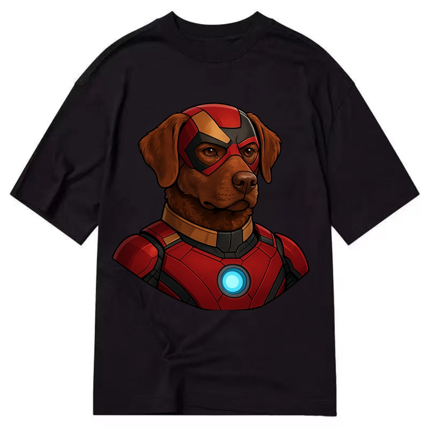 Chesapeake Bay Retriever Loyal Hero  - C Classic T-shirt - Black