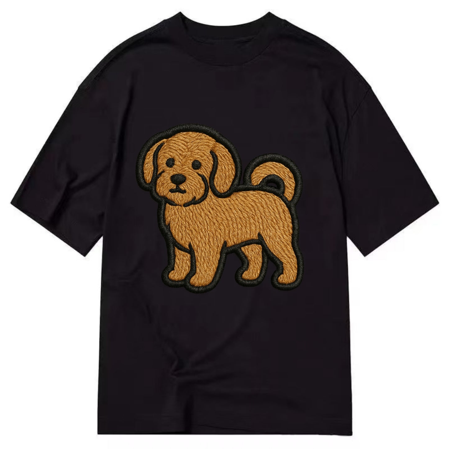 Havanese - Contemporary small dog design - Classic T-shirt - Black