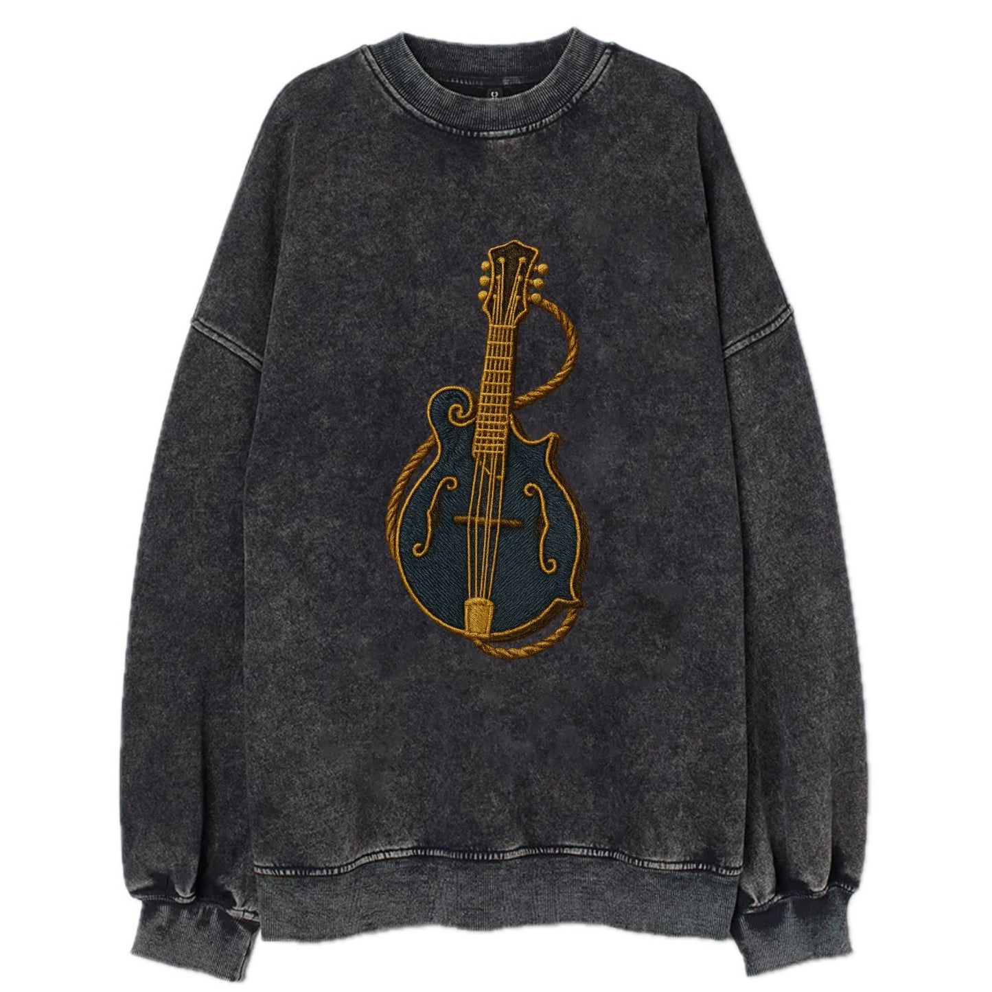 Mandolin  - Vintage Sweatshirt - Black
