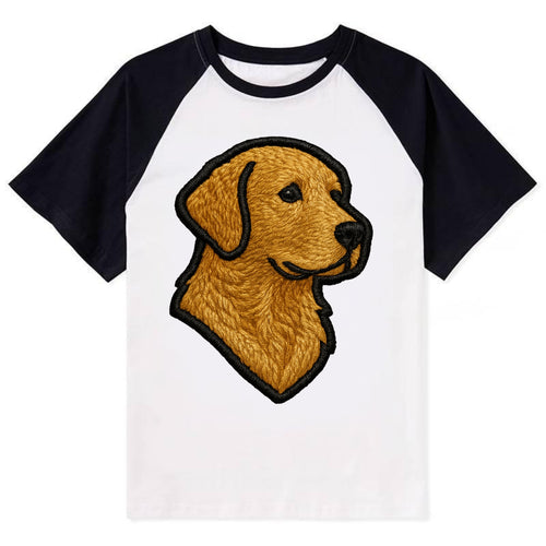 Chesapeake Bay Retriever - Modern retrie - Contrast Raglan T-shirt