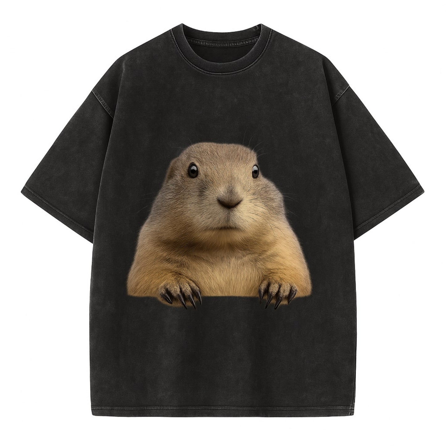 Prairie Dog  - Vintage T-shirt - Black