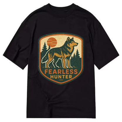 Fearless Hunter  - Classic T-shirt - Black