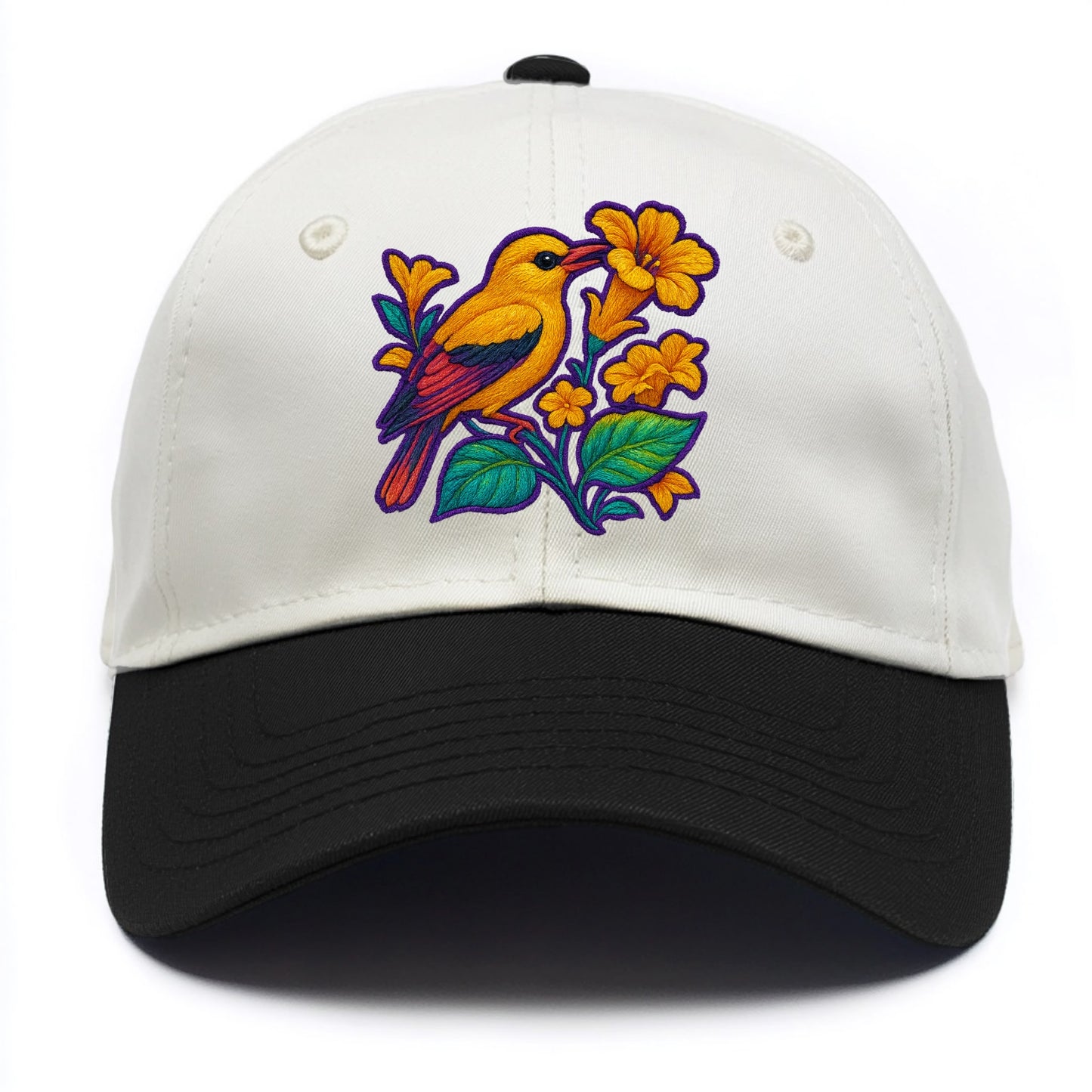 Golden Oriole - Two Tone Cap - Black