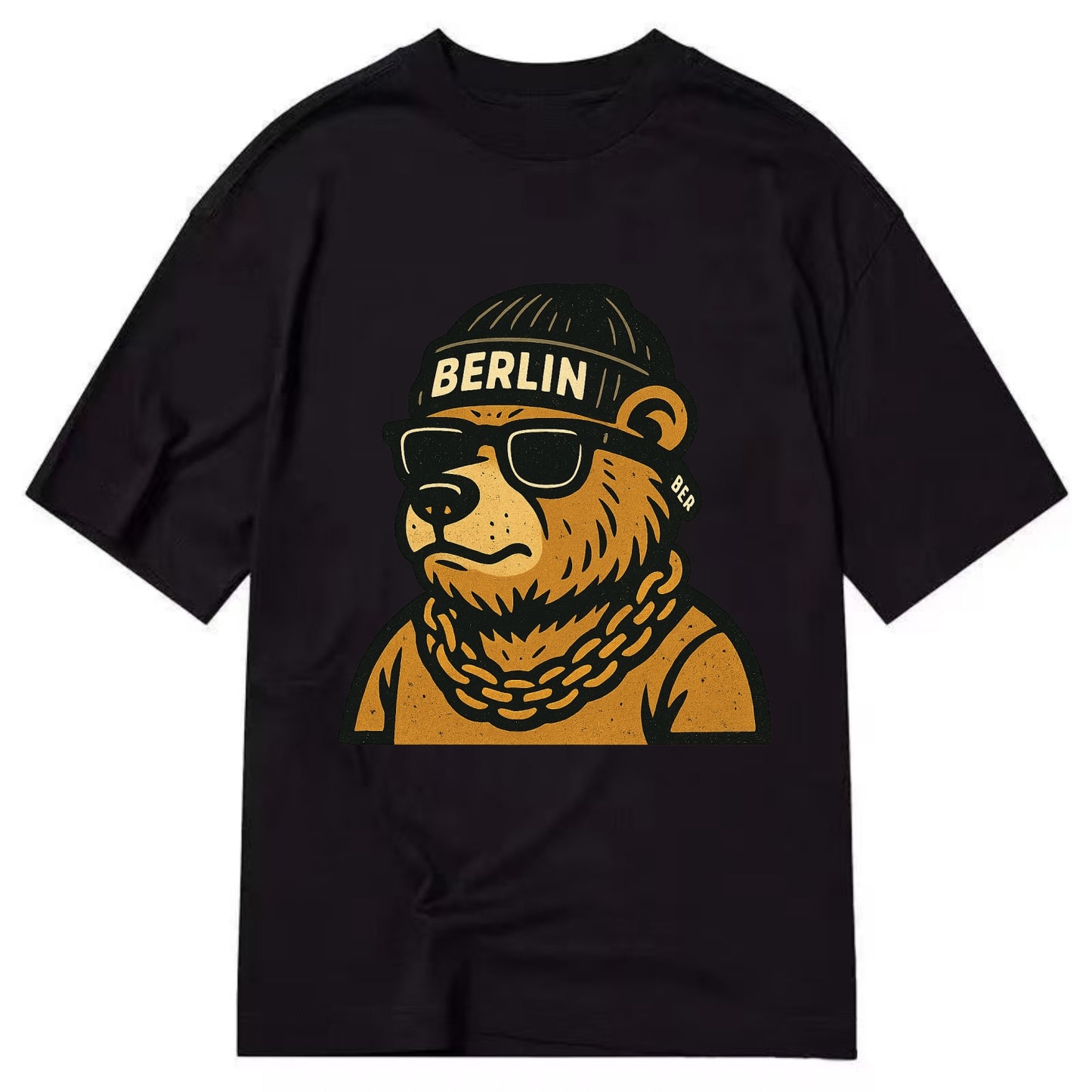 Berlin Bear - Classic T-shirt - Black