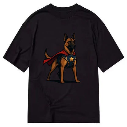 Belgian Malinois Guardian Hero  - Classic T-shirt - Black