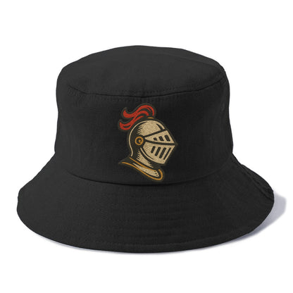 Knight Helmet  - Bucket Hat - Black
