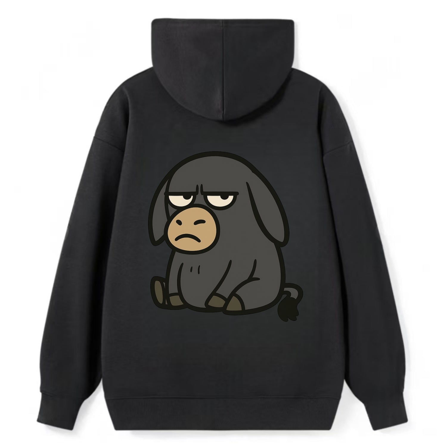 The Donky Judging Silently - Classic Pullover Hoodie - Black