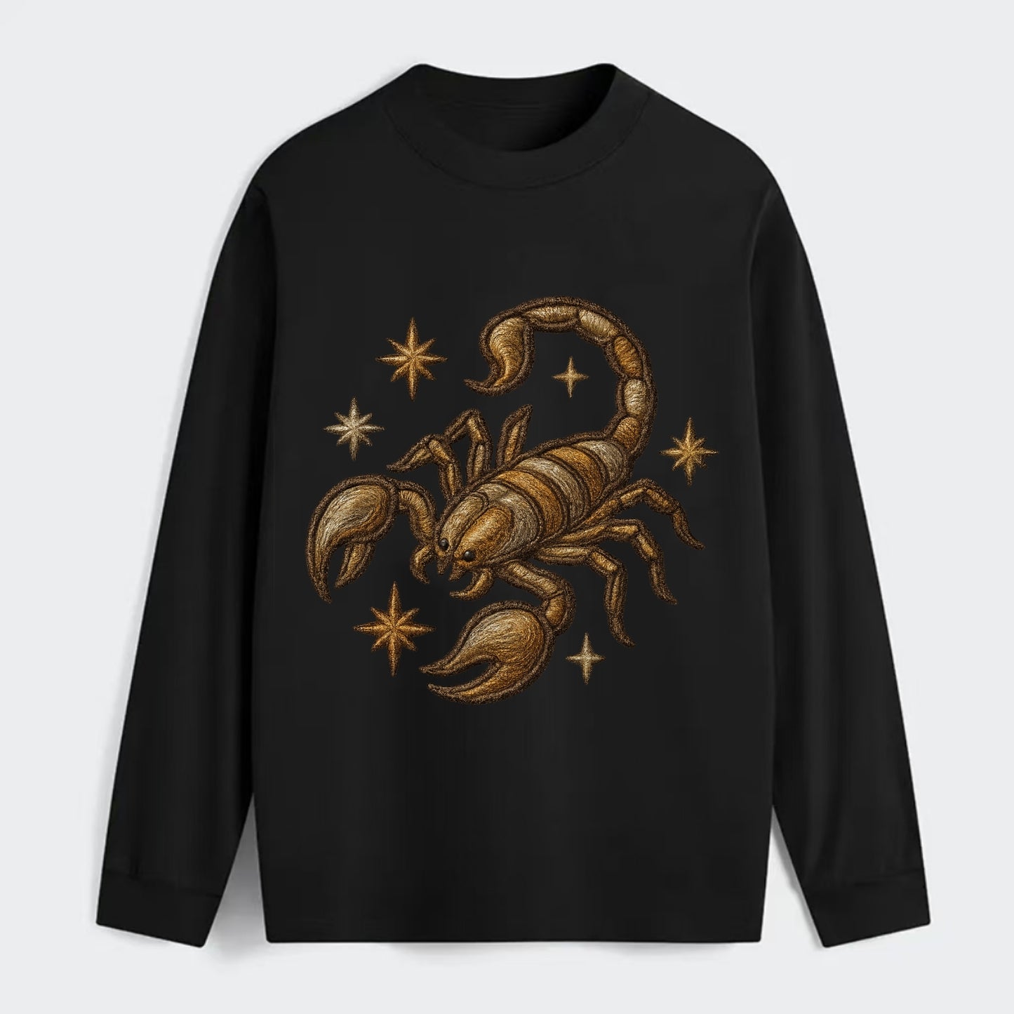 Scorpio Scorpion  - Classic Long Sleeve Shirt - Black
