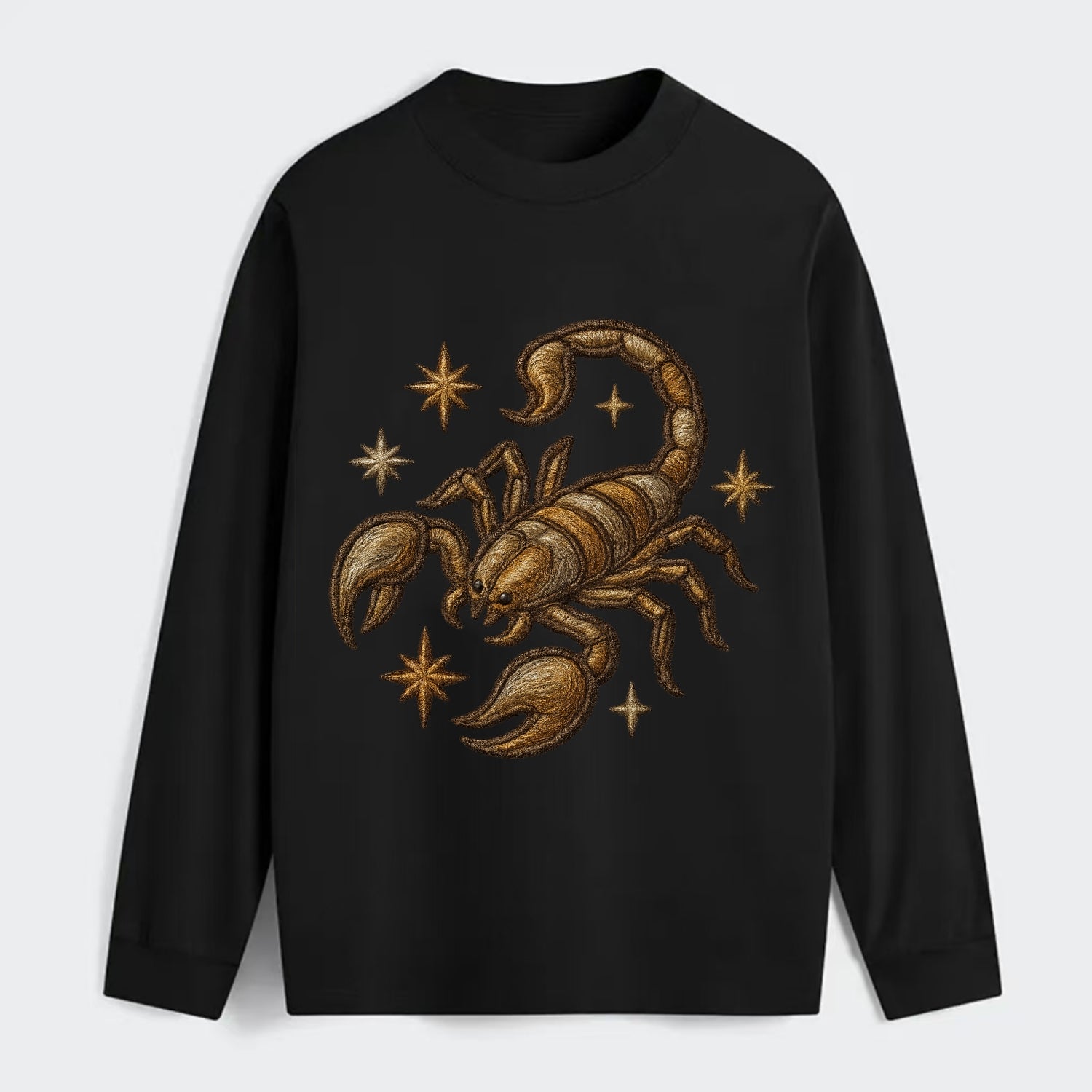 Scorpio Scorpion  - Classic Long Sleeve Shirt - Black