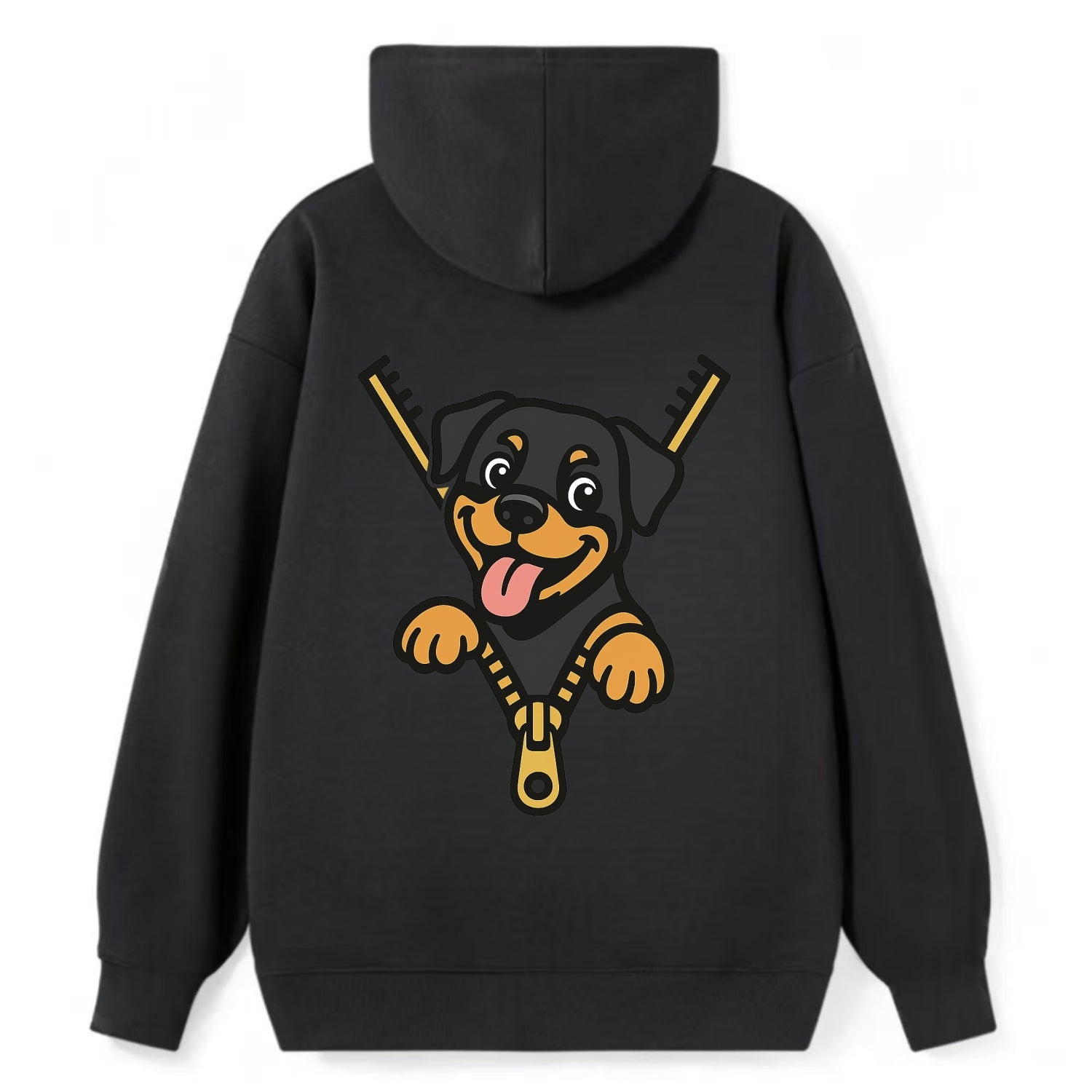 Rottweiler - Classic Pullover Hoodie - Black