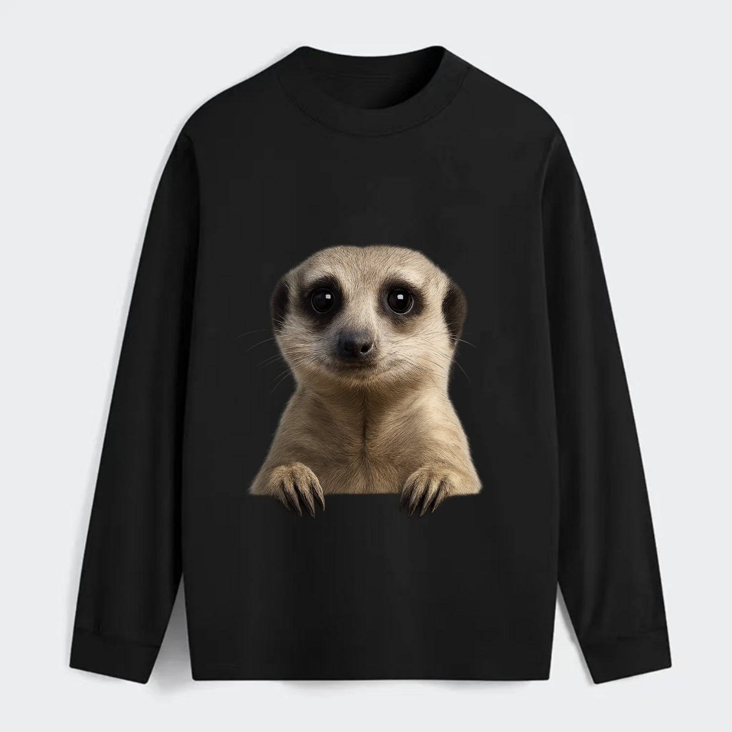 Meerkat  - Classic Long Sleeve Shirt - Black