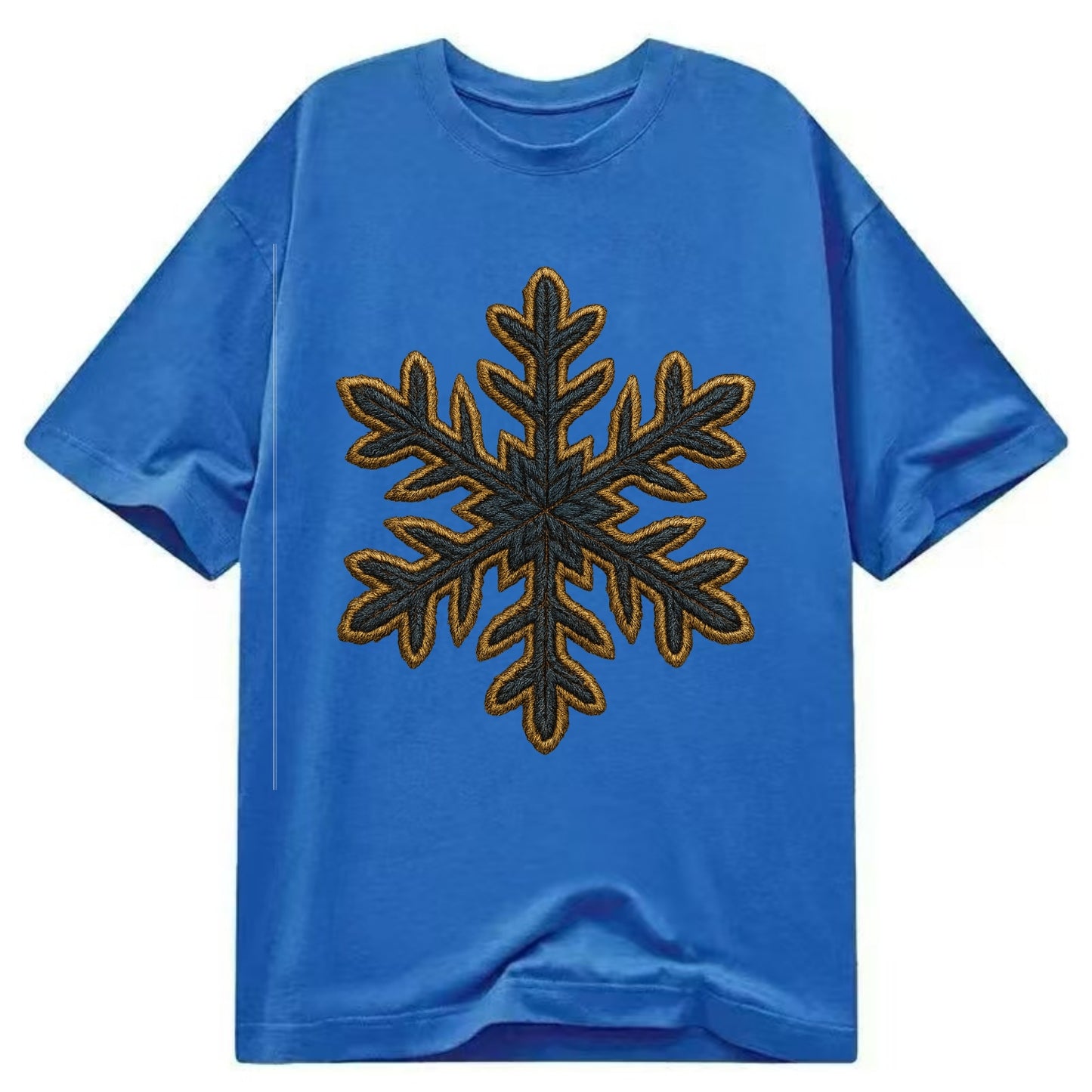 Snowflake  - Classic T-shirt - Blue