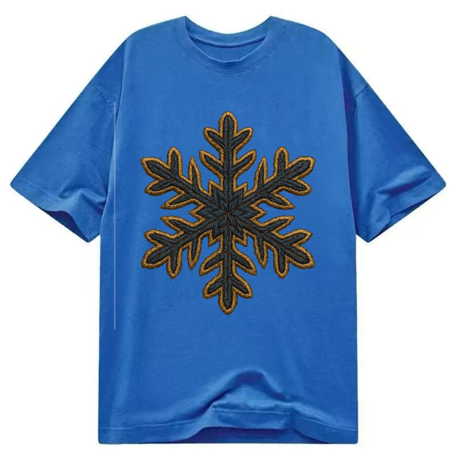 Snowflake  - Classic T-shirt - Blue