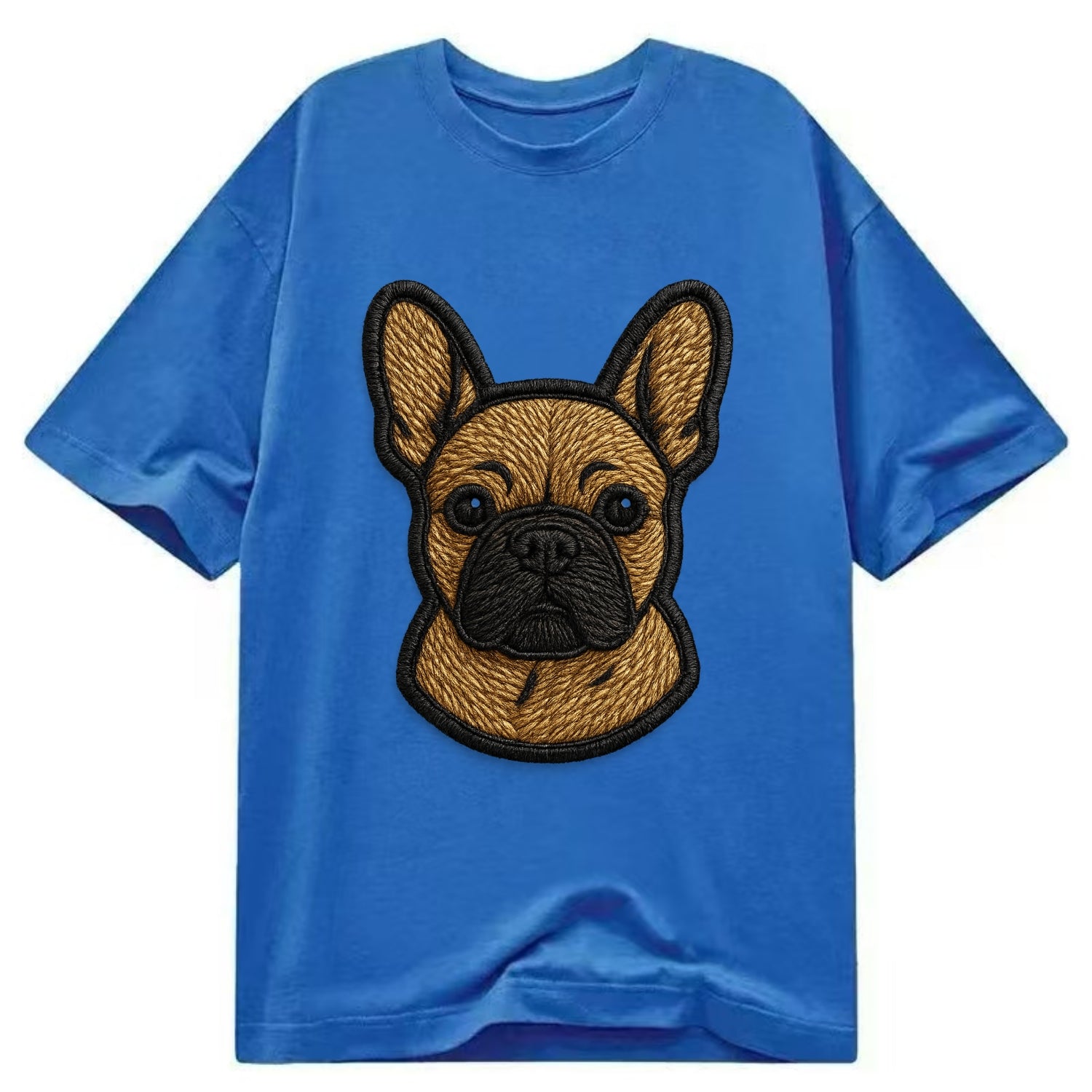 French Bulldog - Modern streetwear style - Classic T-shirt - Blue