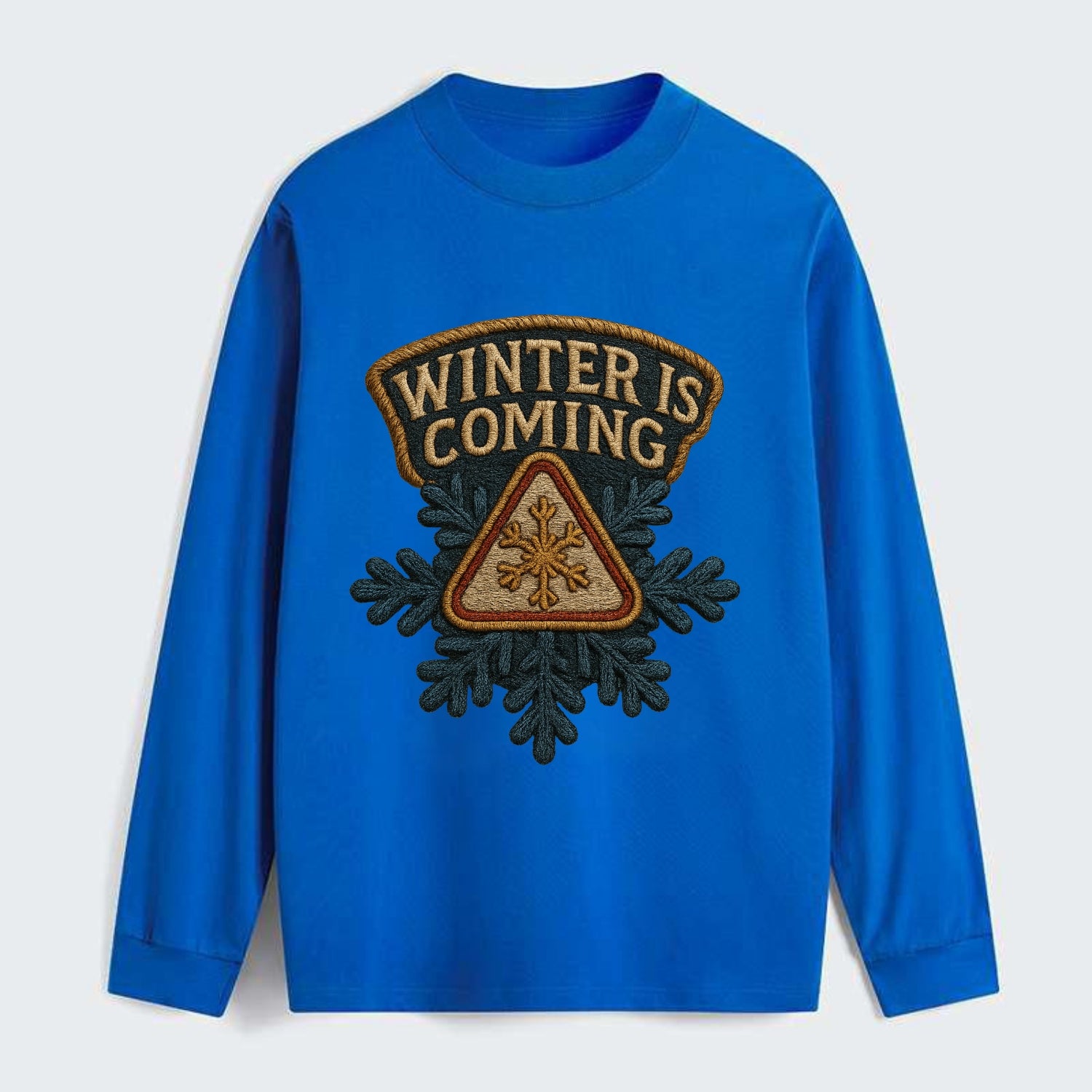 Winter Is Coming  - Classic Long Sleeve Shirt - Blue