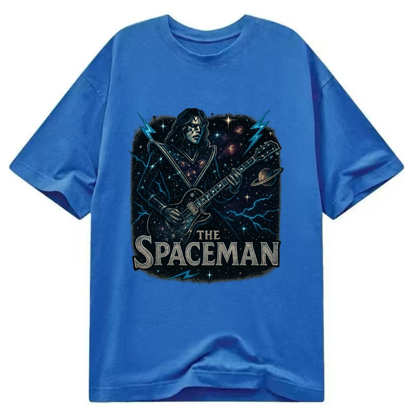 Spaceman Constellation - Classic T-shirt - Blue