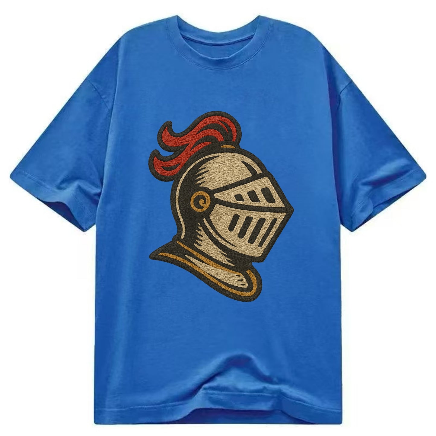 Knight Helmet  - Classic T-shirt - Blue
