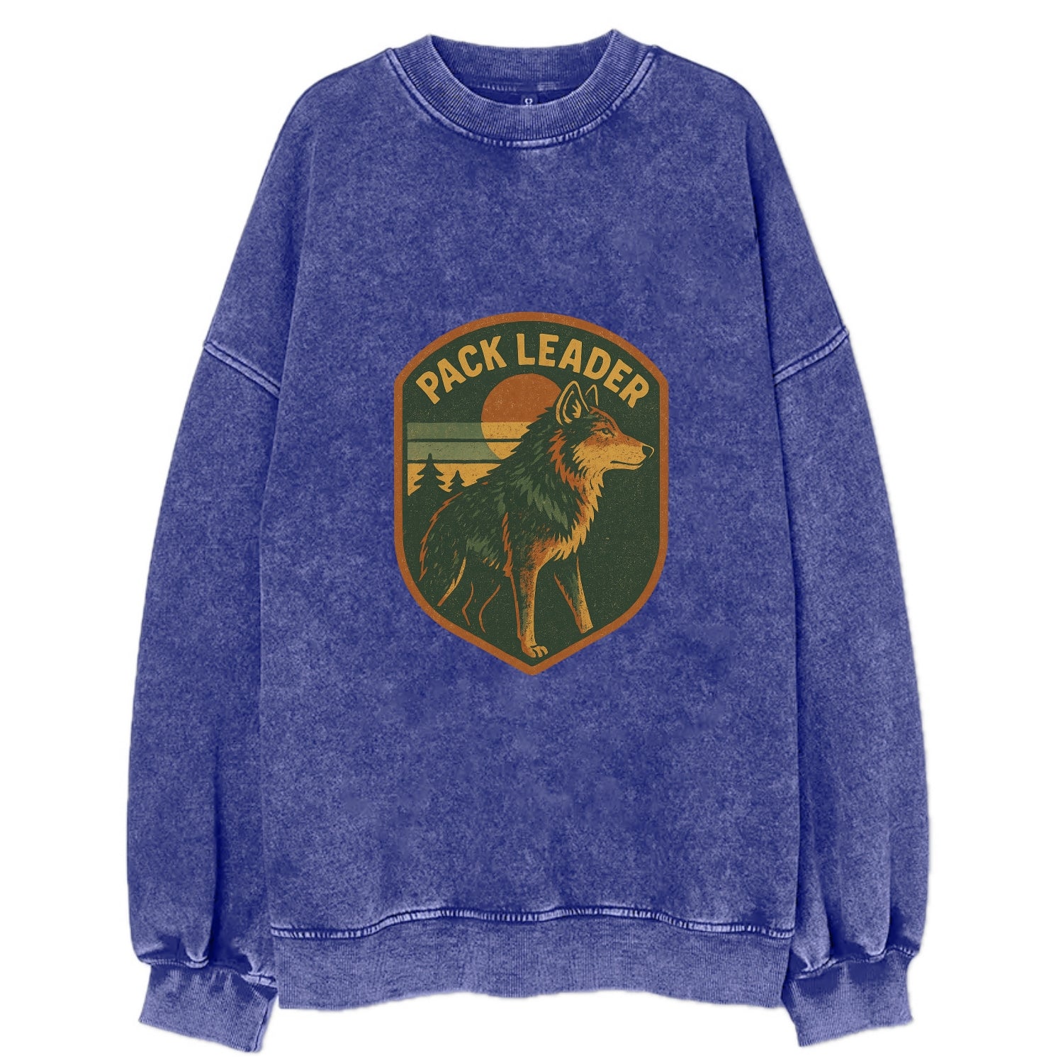 Pack Leader  - Vintage Sweatshirt - Blue