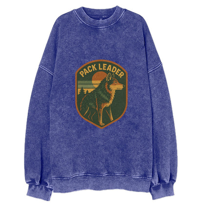 Pack Leader  - Vintage Sweatshirt - Blue