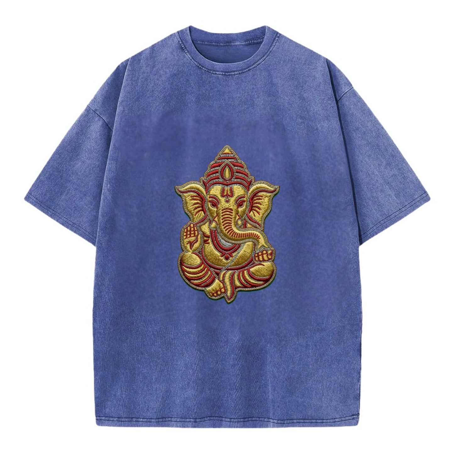 Ganesh - Vintage T-shirt - Blue