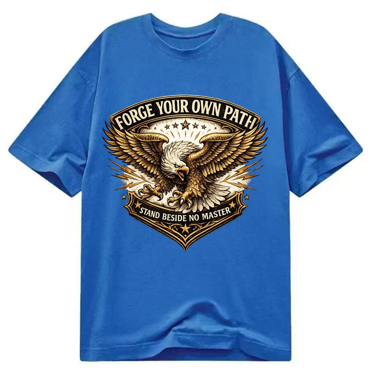 Forge Your Own Path - Classic T-shirt - Blue