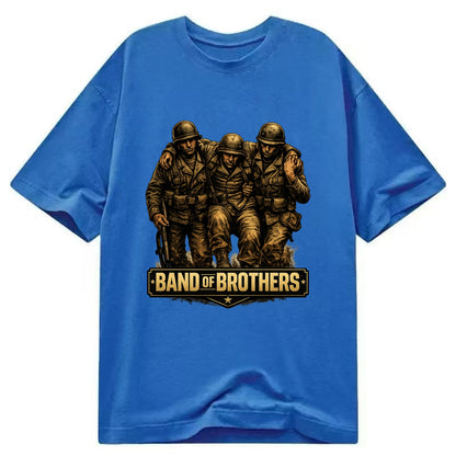 Band Of Brothers - Classic T-shirt - Blue