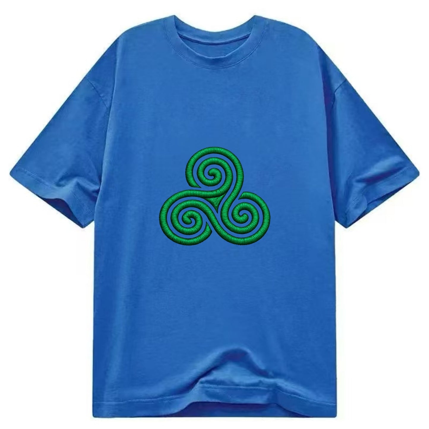 Triple Spiral - Classic T-shirt - Blue