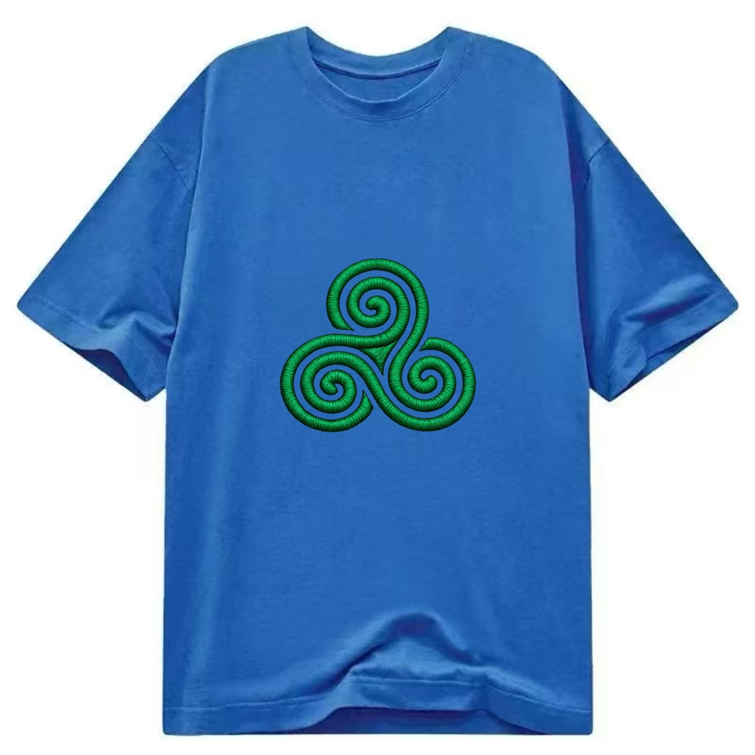 Triple Spiral - Classic T-shirt - Blue