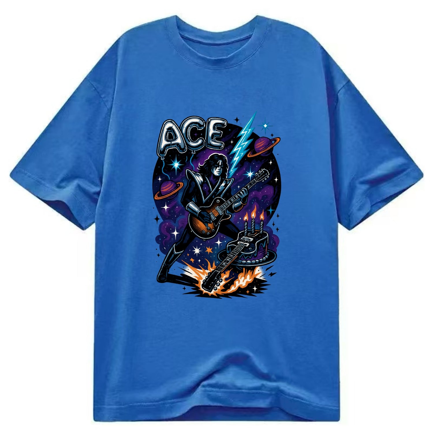 Ace Birthday Celebration - Classic T-shirt - Blue