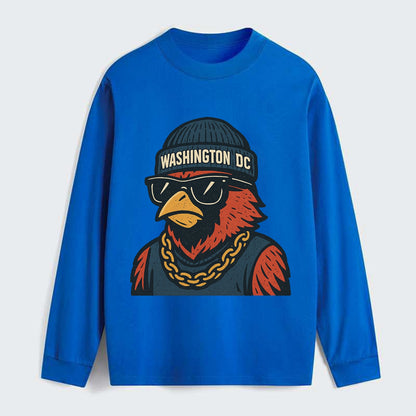 "cardinal" "washington Dc" "dc" "navy" "us East" - Classic Long Sleeve Shirt - Blue