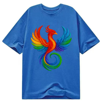 Phoenix Rising  - Classic T-shirt - Blue