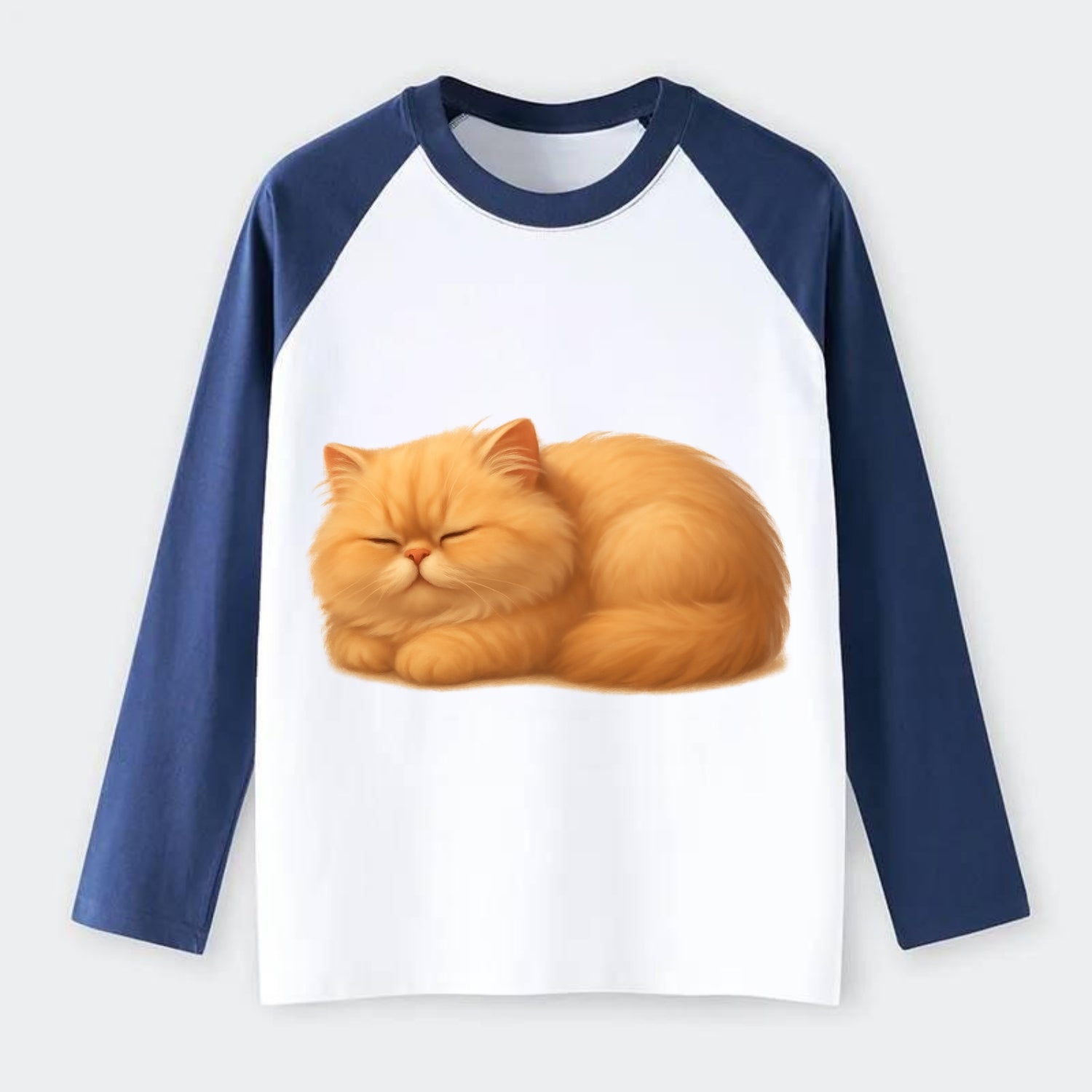 Napoleon  - Raglan Long Sleeve T-Shirt - Blue